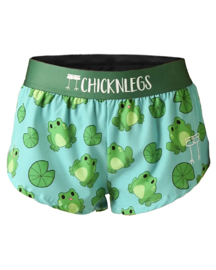 Women's ChicknLegs 1.5" Shorts-Frogs