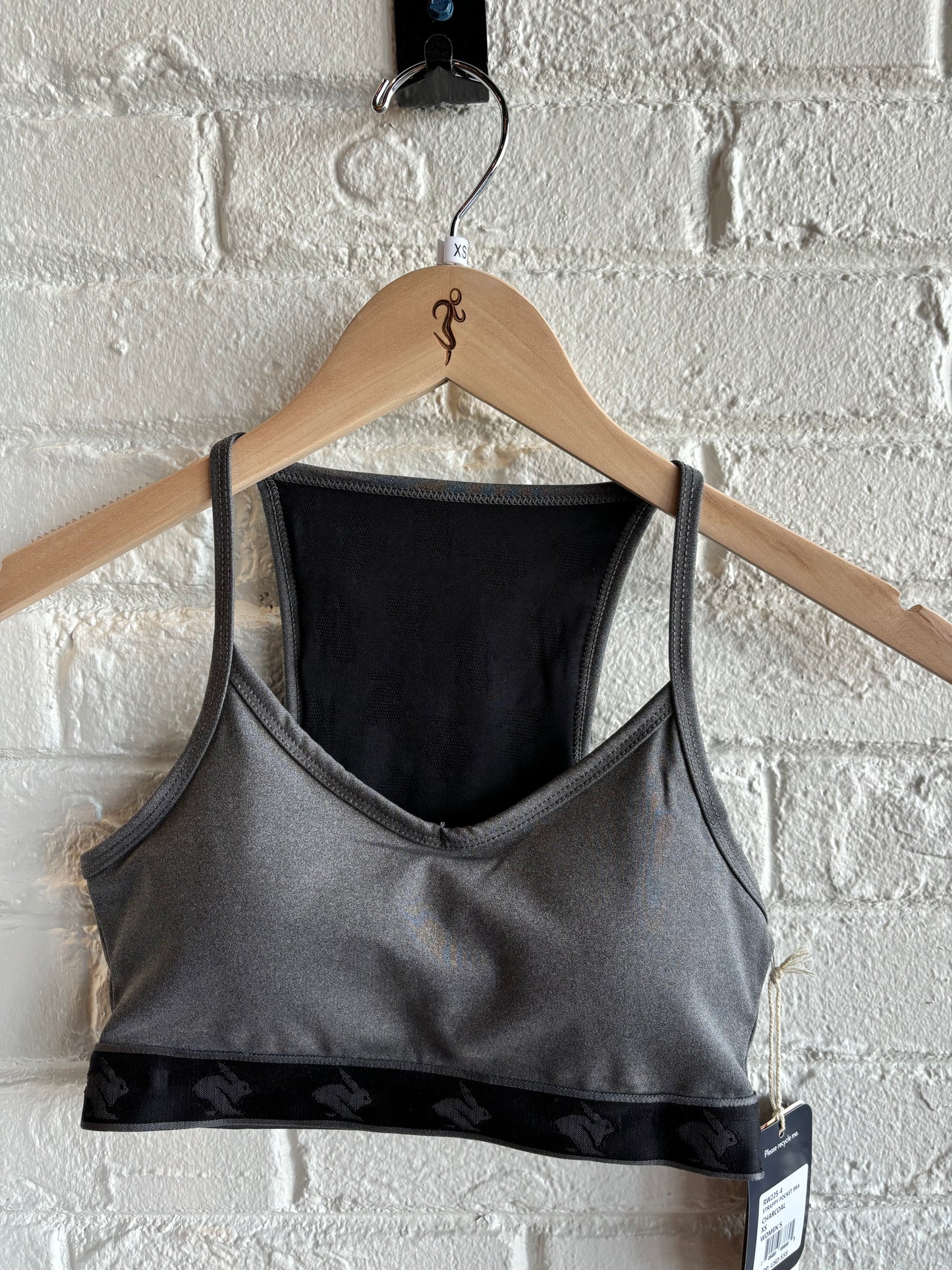 Rabbit Strappy Pocket Bra