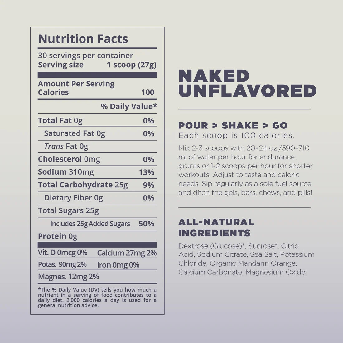 Tailwind Naked Endurance Fuel-Single Serving