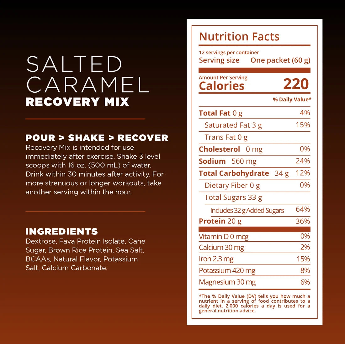 Tailwind Salted Caramel Recovery-Single Serving