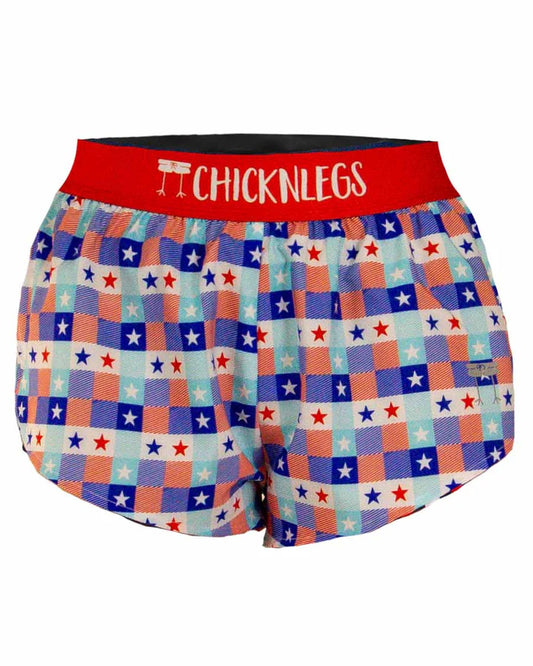 Women's ChicknLegs 1.5" Shorts-Picnic
