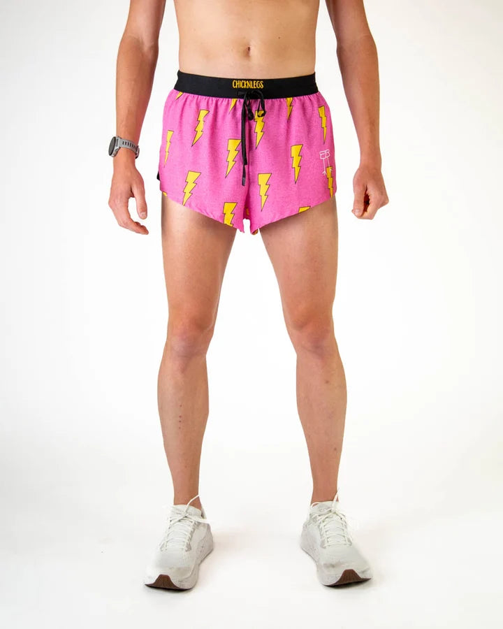 Men's Chicknlegs 2" Shorts-Pink Bolts