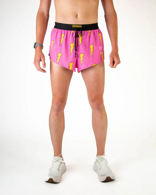 Men's Chicknlegs 2" Shorts-Pink Bolts