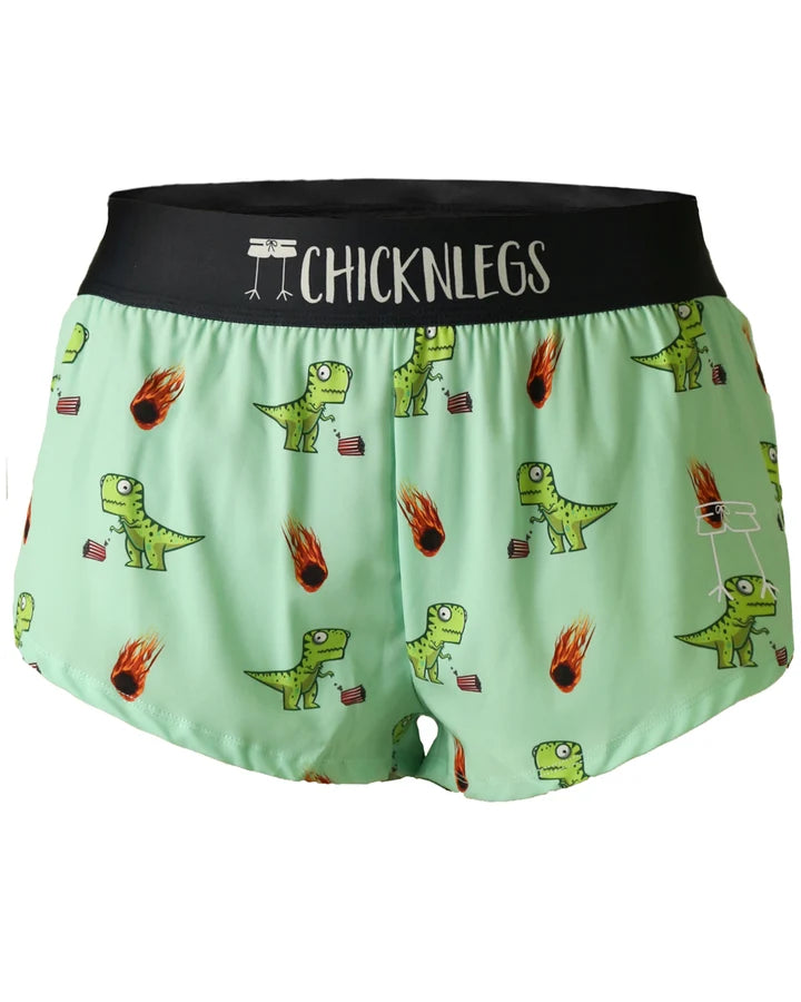 Women's ChicknLegs 1.5" Shorts- Dino