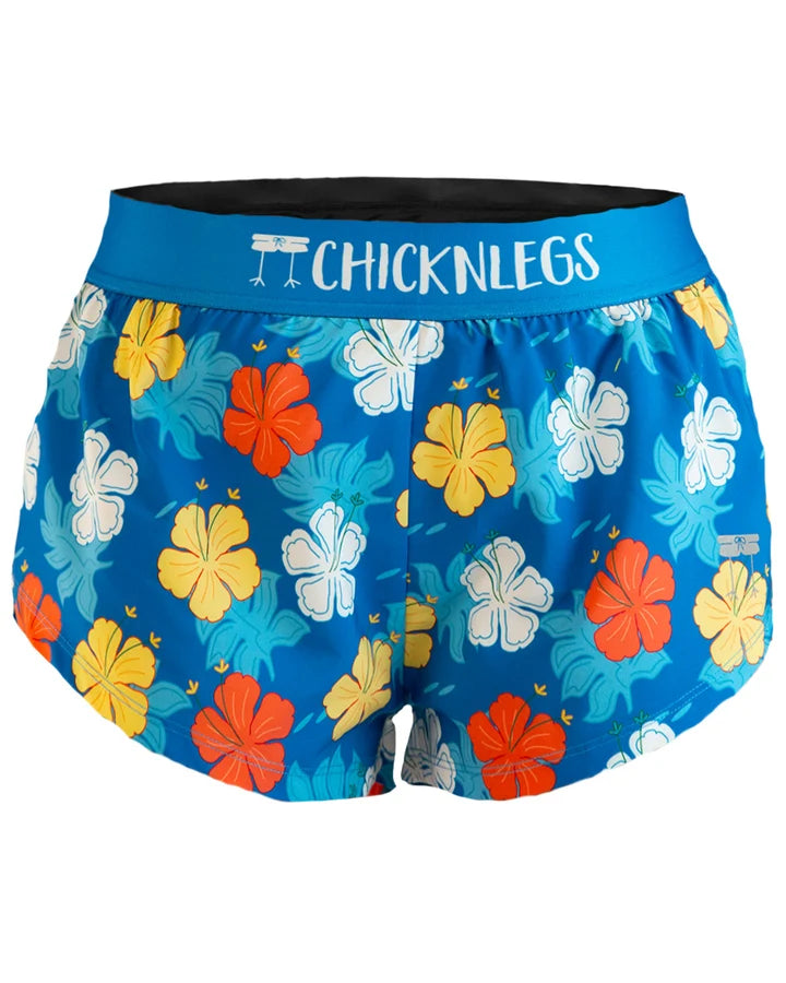 Women's ChicknLegs 1.5" Shorts-Hawaiian