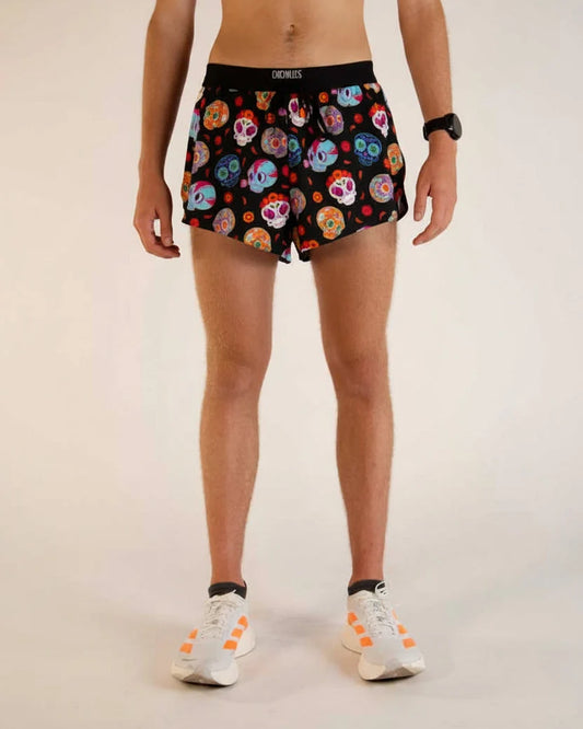 Men's Chicknlegs 2" Shorts-Sugar Skulls