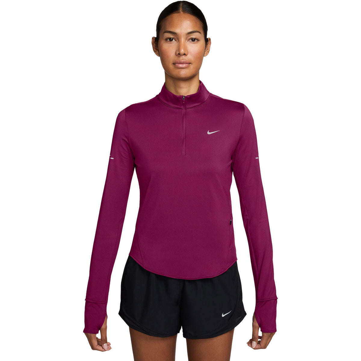 Women's Nike Dri-FIT UV 1/4-Zip Running Top